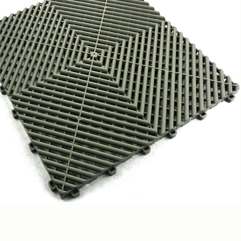400mm x 400mm DIY Friendly High Duty Plastic Garage Floor Tiles