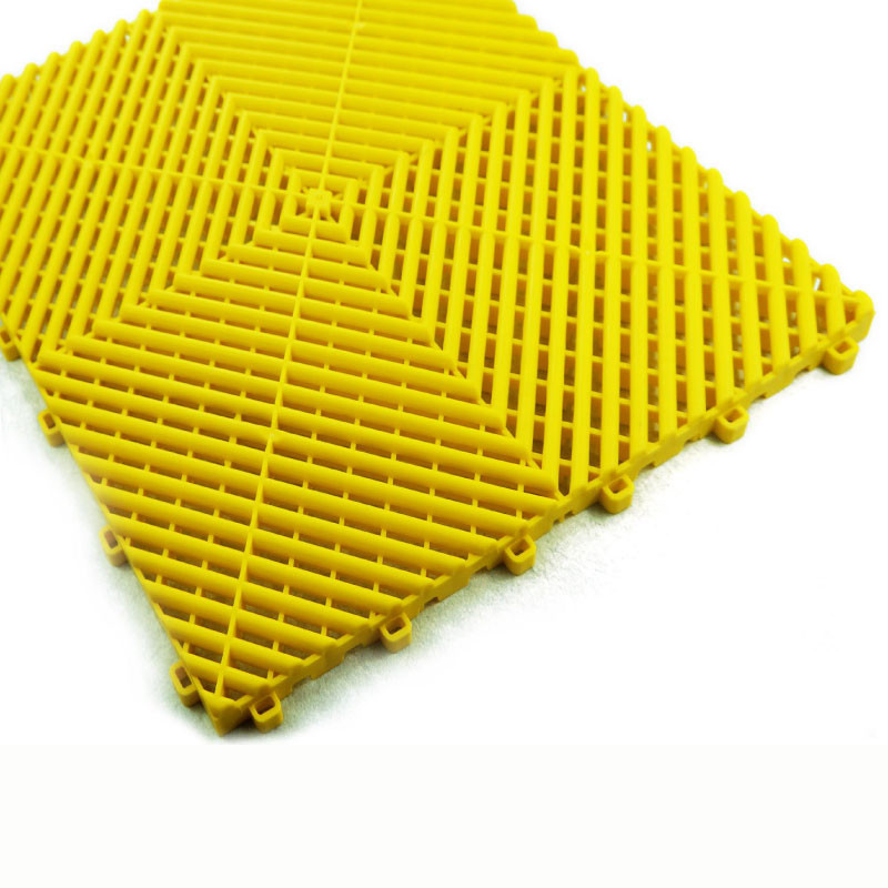 Plastic Modular Interlocking Tiles