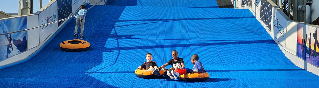 blue dry tubing slope in South Africa