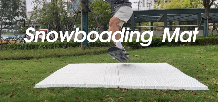 Junway Snowboard Training Mat for Home Use