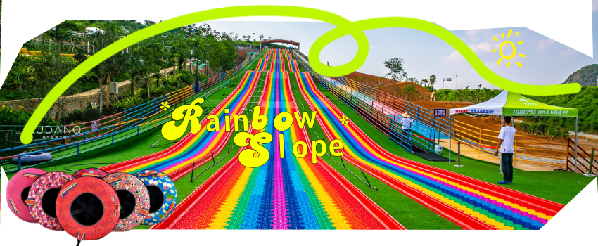 Rainbow Slide: Creating a Dazzling Experience of S